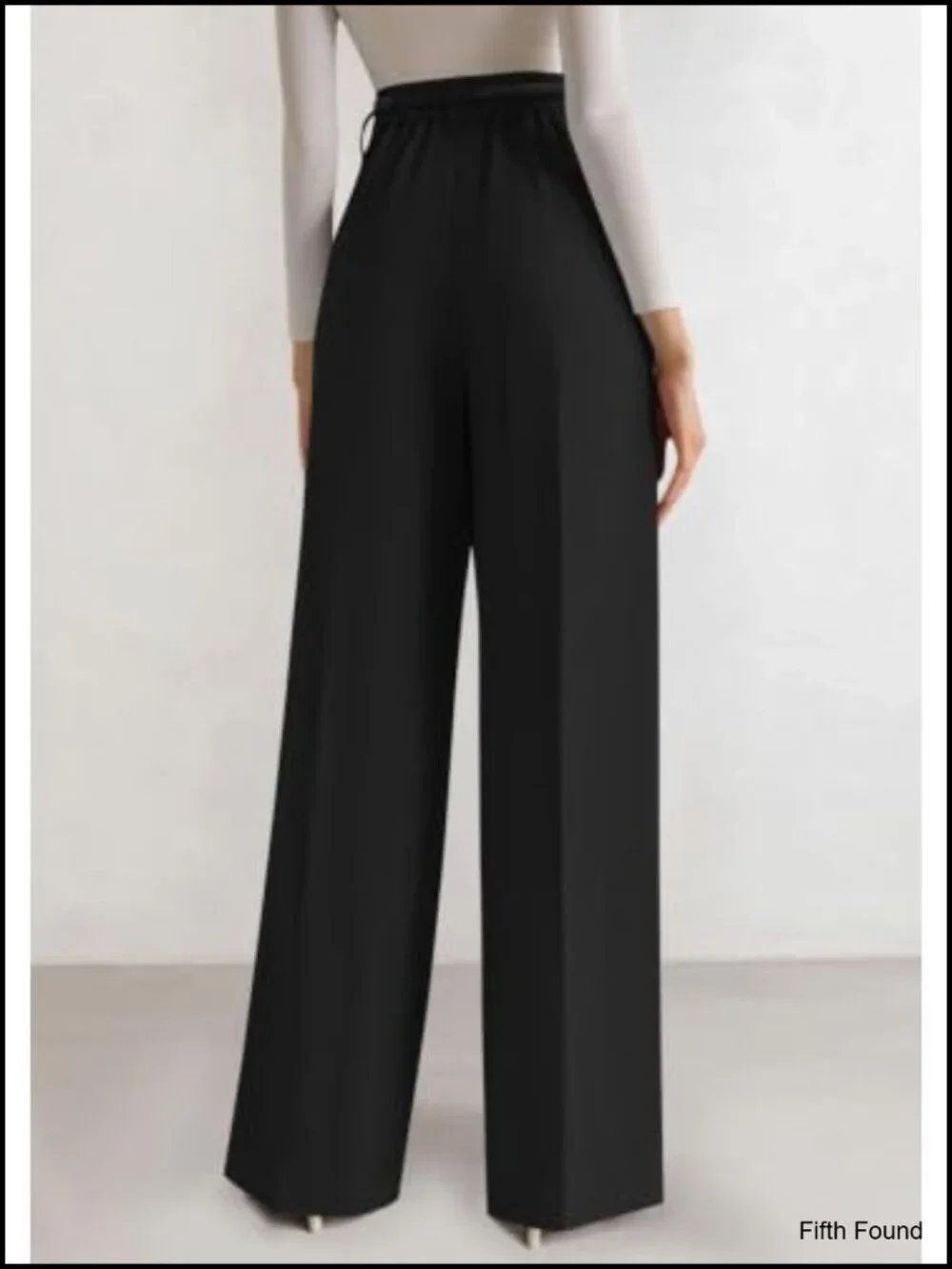Wide Leg Dress Pants Business Casual Flowy Work Palazzo High Waisted Trousers